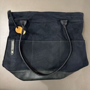 R. Riveter American Handmade Black Canvas Bag